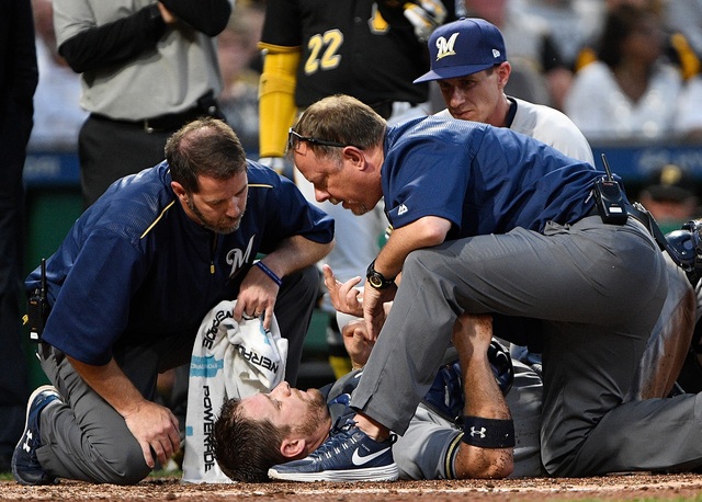 Brewers' Vogt lands on disabled list Brewers' Vogt lands on disabled list