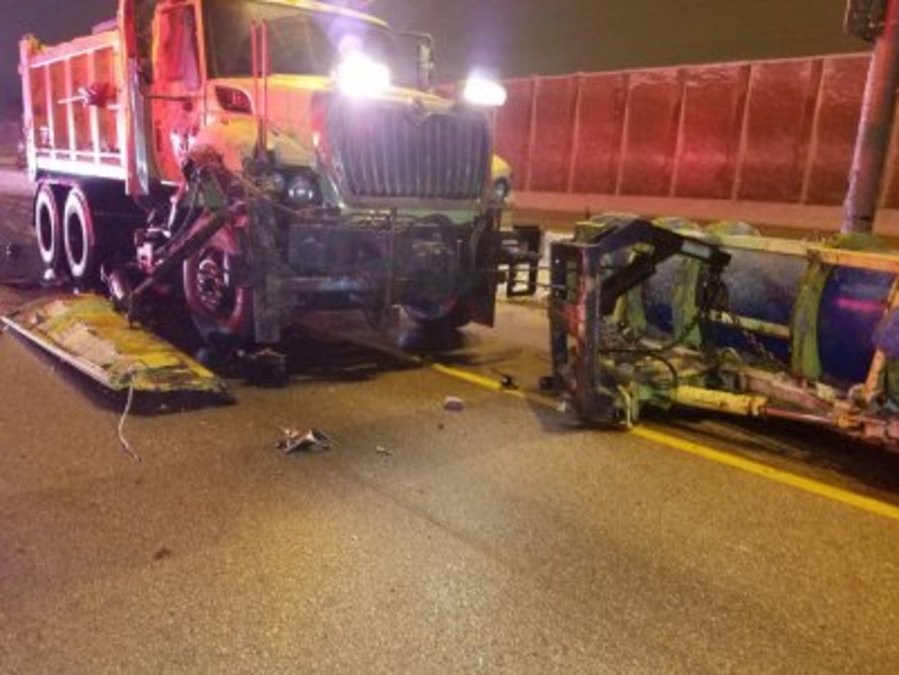 Allegedly drunk driver crashes into snow plow TMJ4 Milwaukee, WI