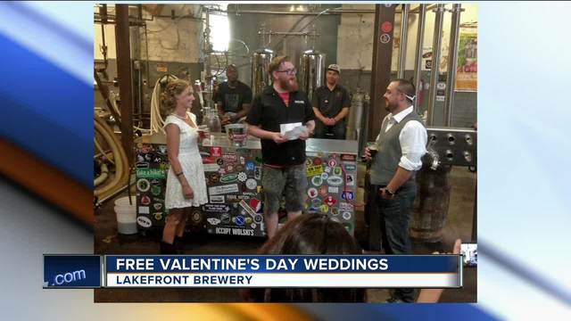 Lakefront Brewery Offering Free Weddings Vow Renewals On Lakefront Brewery Offering Free Weddings Vow Renewals On Valentine S Day