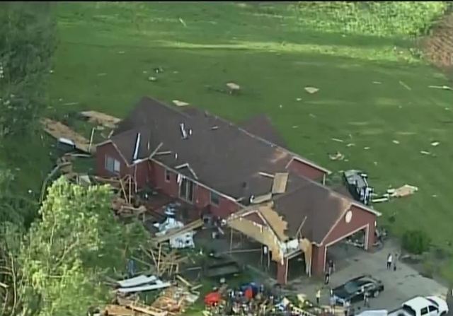 Tornado damages houses, topples trees in western Wisconsin - TMJ4 ...
