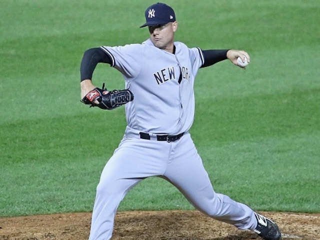 Brewers acquire left-handed reliever Tyler Webb from Yankees