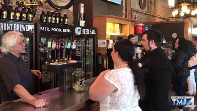 Lakefront Brewery Marries S On Valentine Day Tmj4 Lakefront Brewery Marries S On Valentine Day