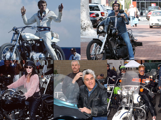 25 celebrities who ride Harleys